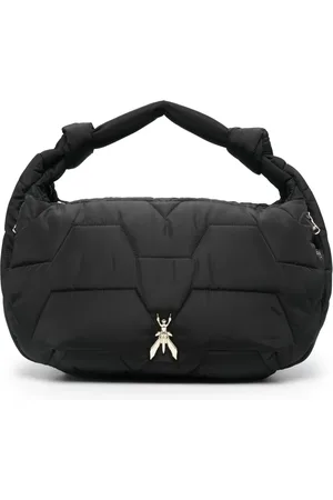 Patrizia Pepe Tote capitonado con placa Fly