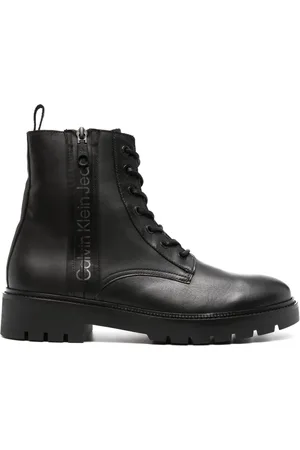 Calvin Klein Botas militares con cierre
