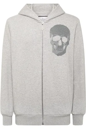 Philipp Plein Hoodie con motivo Skull