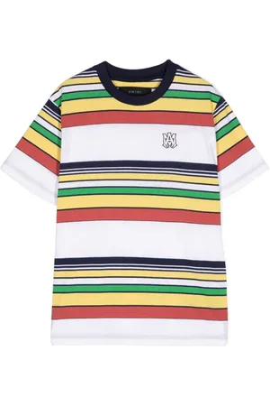 AMIRI Playera con rayas estampadas