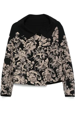 Ibrigu Chamarra con estampado floral