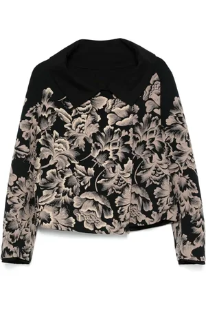 Ibrigu Chamarra con estampado floral