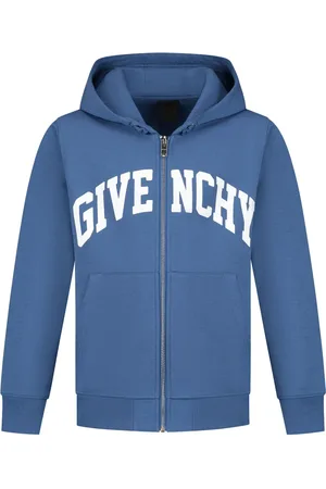 Givenchy Hoodie con cierre y logo estampado