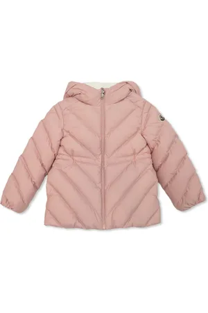 Moncler Chamarra capitonada con parche del logo