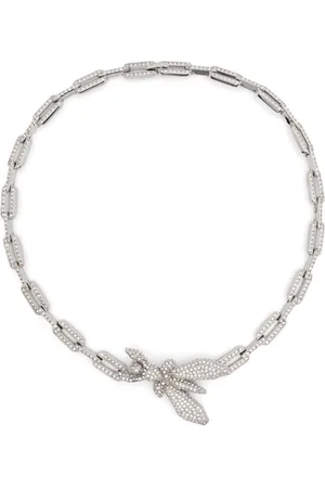Patrizia Pepe Collar con detalles de strass