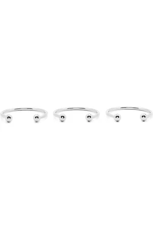 Patrizia Pepe Set de tres pulseras Piercing