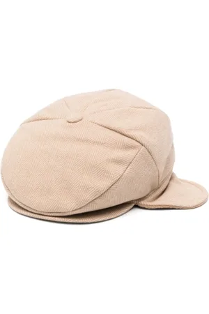 COLORICHIARI Sombrero con motivo pied de poule