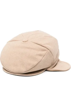 COLORICHIARI Sombrero con motivo pied de poule