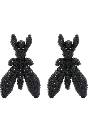 Patrizia Pepe Aretes Fly con detalles de strass