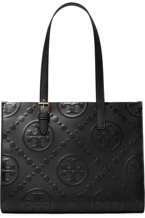 Tory Burch Tote con monograma T en relieve