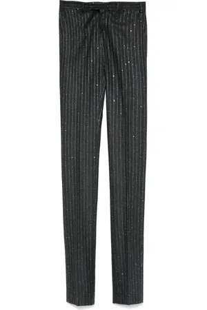 LANEUS Pantalones a rayas diplomáticas