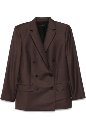 THEORY Blazer Hickory