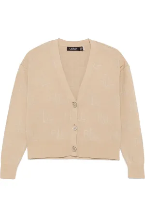 Ralph Lauren Cárdigan con logo en jacquard