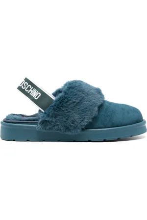 Moschino Slippers de gamuza