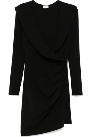 MAGDA BUTRYM Vestido corto con diseño cruzado