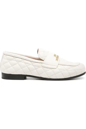 Moschino Mocasines con capitonado de rombos
