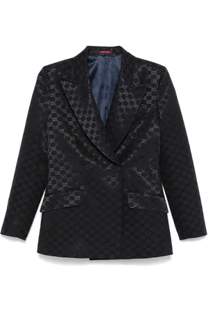 Gucci Blazer con motivo GG en jacquard