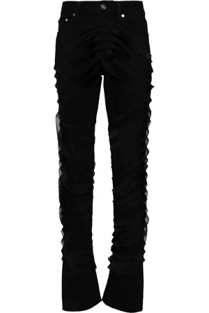 Helmut Lang Jeans estilo worker con listón