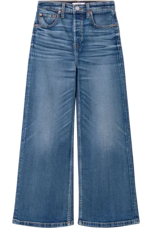 RE/DONE Jeans anchos con tiro alto
