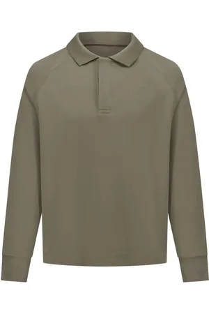 Emporio Armani Playera tipo polo con logo en relieve