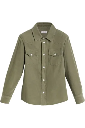 Brunello Cucinelli Camisa con botones