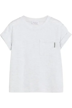 Brunello Cucinelli Playera cuello redondo