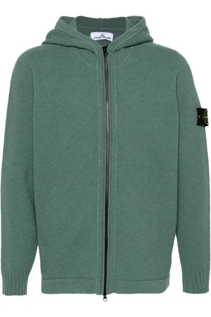 Stone Island Cárdigan con distintivo Compass
