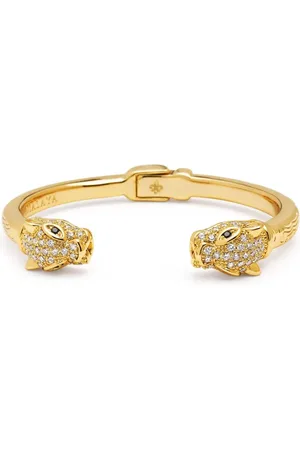 Nialaya Brazalete CZ Panther con diamantes