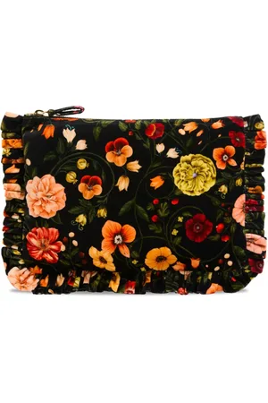 La DoubleJ Bolsa de mano con motivo floral