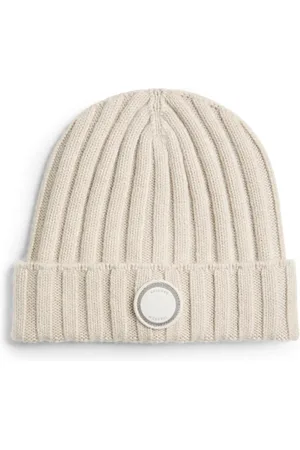 Brunello Cucinelli Gorro de cachemira con parche del logo
