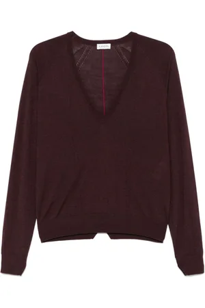 Lanvin Suéter con ribete calado