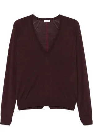 Lanvin Suéter con ribete calado