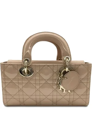 Dior Bolsa satchel Small Patent Cannage Lady D-Joy 2023