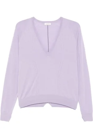 Lanvin Suéter con ribete calado
