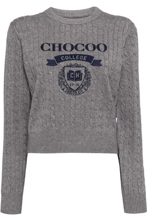 Chocoolate Suéter con logo bordado