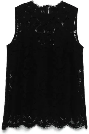 Dolce & Gabbana Top de encaje cordonetto