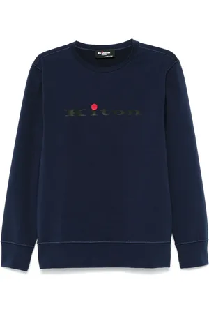 Kiton Sudadera con logo engomado