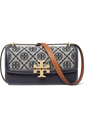 Tory Burch Bolsa de hombro Eleanor T Monogram E/W pequeña