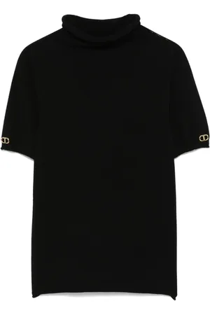 Twin-Set Top con aplique del logo