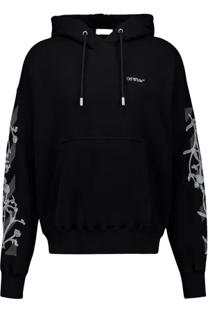 OFF-WHITE Hoodie con estampado floral