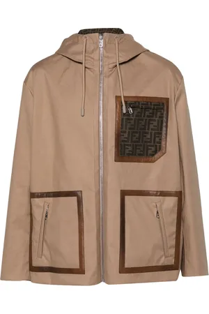 Fendi Parka reversible con motivo FF