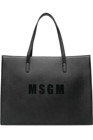 Msgm Tote con sello del logo