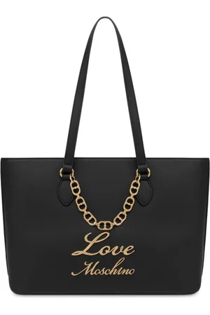 Moschino Tote con letras del logo