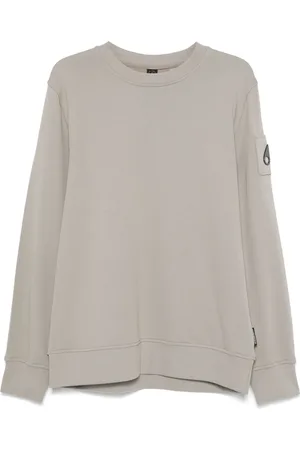 Moose Knuckles Sudadera con placa del logo