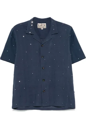Kartik Research Camisa con detalle de espejo