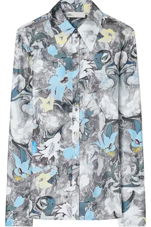 Tory Burch Camisa de seda con estampado floral