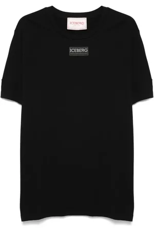 Iceberg Playera con parche del logo
