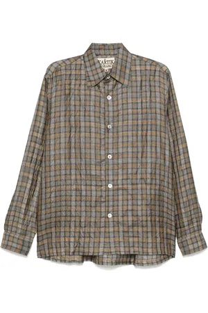 Kartik Research Camisa con cuadros estampados