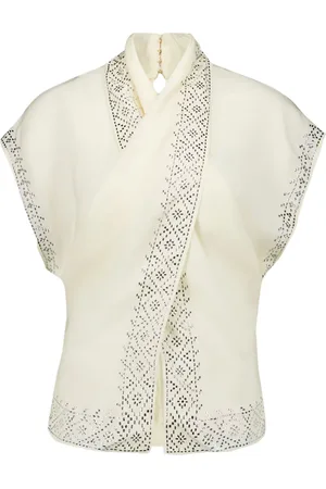 Paco rabanne Blusa con detalles de cristal