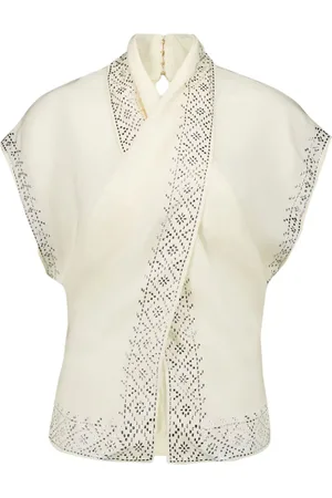 Paco rabanne Blusa con detalles de cristal